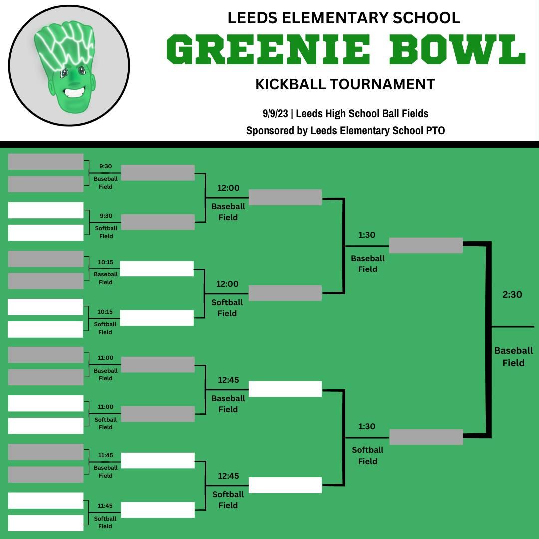 Greenie Bowl Info
